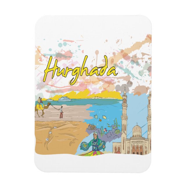 Hurghada Magnet (Vertical)