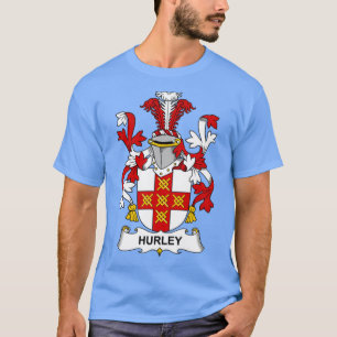 Hurley Coat of Arms Family Crest T-Shirt