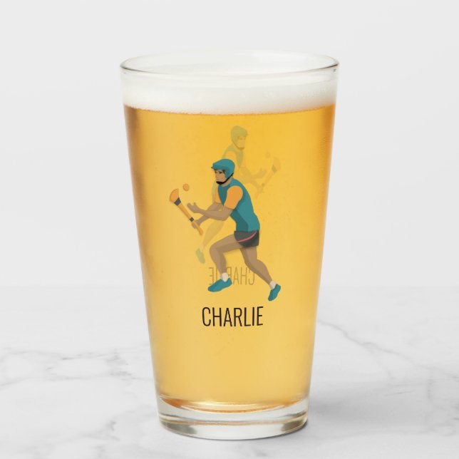 Hurling Glass (Front Filled)