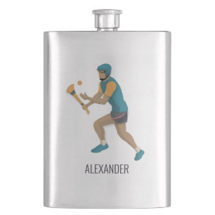 Hurling Hip Flask