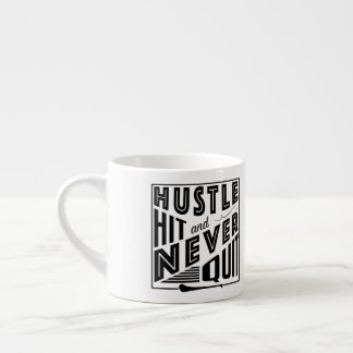 Hurling Hustle Hit & Never Quit, GAA Gaelic Games Espresso Cup