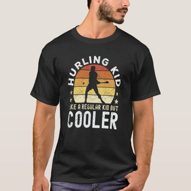 Hurling Kid Saying Hurling Player T-Shirt (Front)