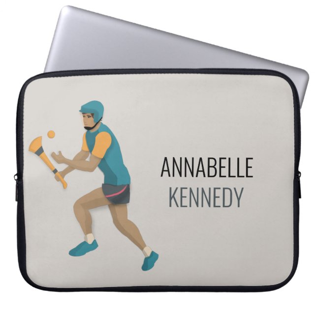 Hurling Laptop Sleeve (Front)
