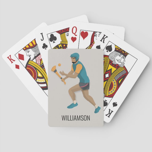 Hurling Playing Cards (Back)