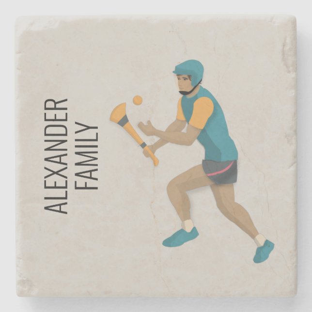 Hurling Stone Coaster (Front)