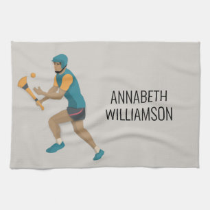 Hurling Tea Towel