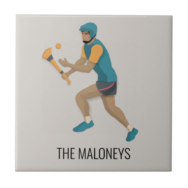 Hurling Tile (Front)