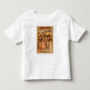 Hurly-Burly Extravaganza Theatre Poster Toddler T-Shirt