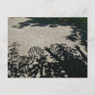 HURRAY Shadow Hands & Leaves DIY Postcard