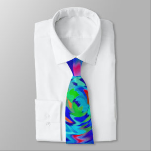 Hurricane abstract tie