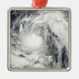 Hurricane Alex Metal Tree Decoration