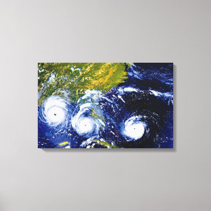 Hurricane Andrew Canvas Print