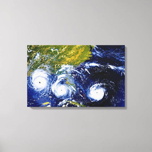 Hurricane Andrew Canvas Print (Front)