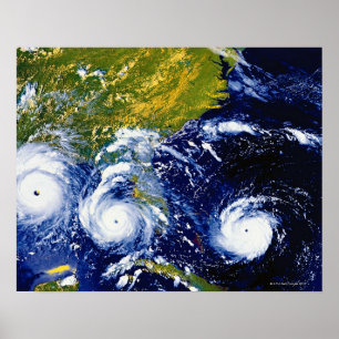 Hurricane Andrew Poster