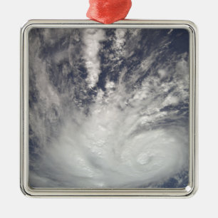 Hurricane Bertha Metal Tree Decoration