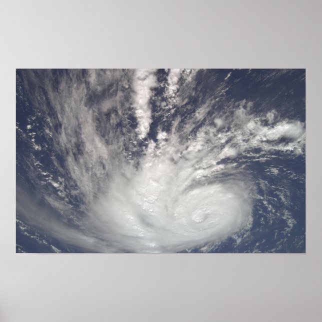 Hurricane Bertha Poster (Front)