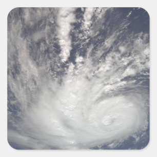 Hurricane Bertha Square Sticker