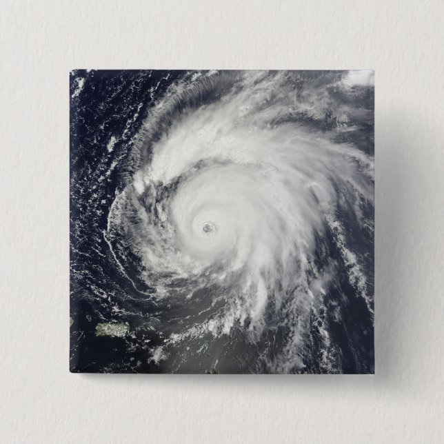 Hurricane Bill 15 Cm Square Badge (Front)