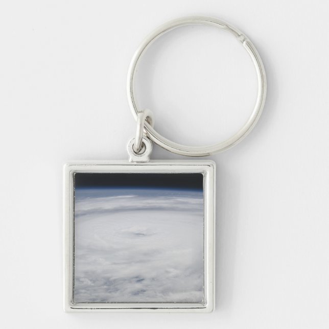 Hurricane Bill in the Atlantic Ocean 2 Key Ring (Front)