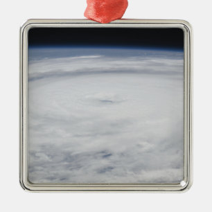 Hurricane Bill in the Atlantic Ocean 2 Metal Tree Decoration