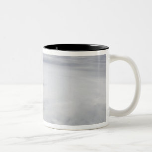 Hurricane Bill in the Atlantic Ocean 2 Two-Tone Coffee Mug