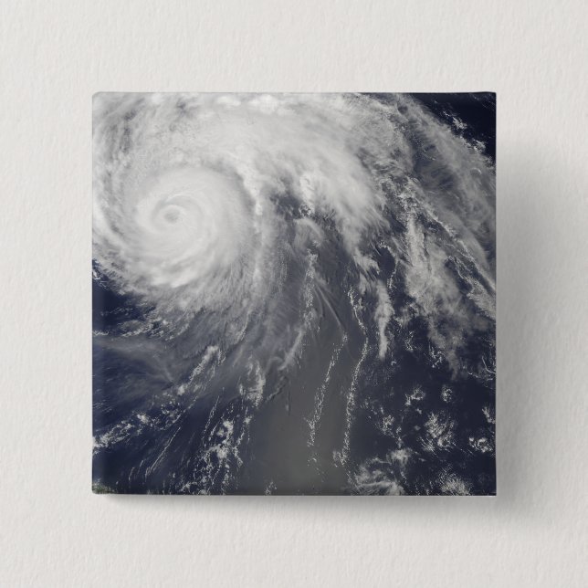 Hurricane Bill off Bermuda 15 Cm Square Badge (Front)