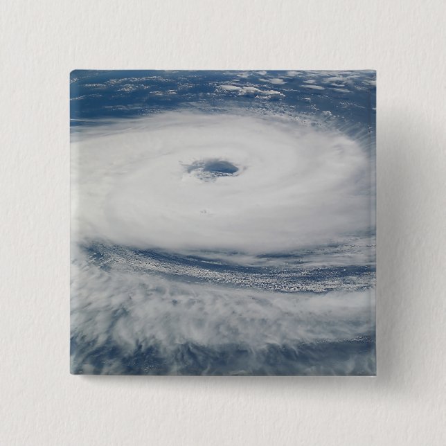 Hurricane Catarina 15 Cm Square Badge (Front)