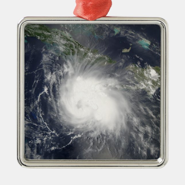 Hurricane Charley Metal Tree Decoration (Front)