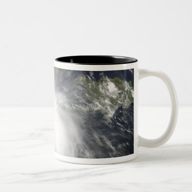 Hurricane Charley Two-Tone Coffee Mug (Right)