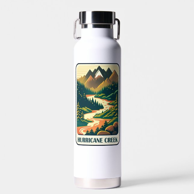 Hurricane Creek Arkansas Colours Water Bottle (Front)