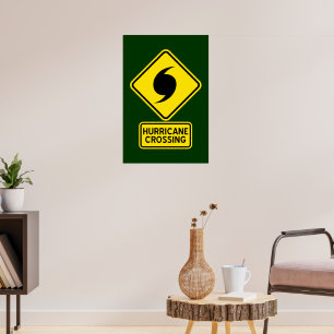 Hurricane Crossing Poster