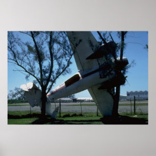 Hurricane damage, Kingston, Jamaica Poster