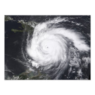 Hurricane Dean in the Atlantic and Carribbean Photo Print