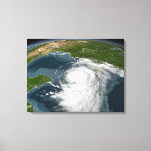 Hurricane Dennis 2 Canvas Print
