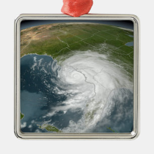 Hurricane Dennis 2 Metal Tree Decoration
