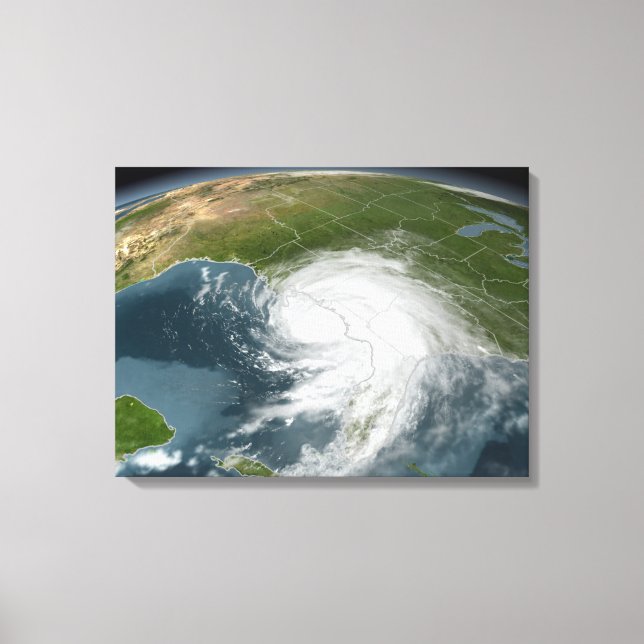 Hurricane Dennis Canvas Print (Front)