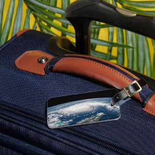 Hurricane Dorian Over The Atlantic Ocean. Luggage Tag