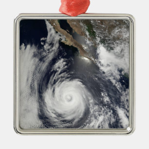 Hurricane Douglas Metal Tree Decoration