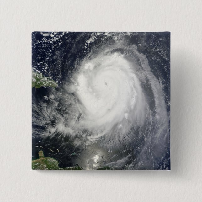 Hurricane Earl 15 Cm Square Badge (Front)
