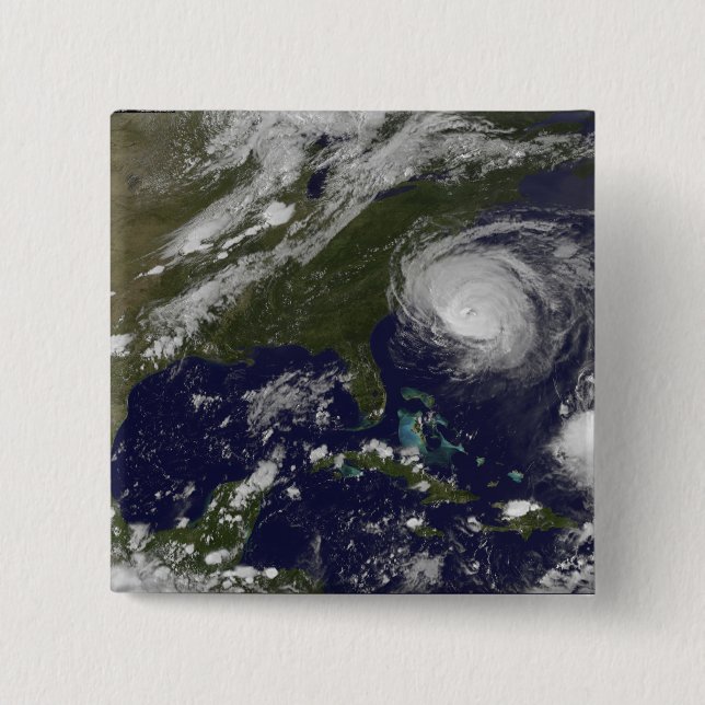 Hurricane Earl 4 15 Cm Square Badge (Front)