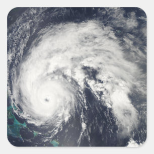 Hurricane Earl 5 Square Sticker