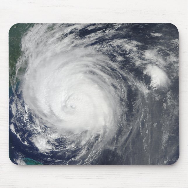 Hurricane Earl grazing the North Carolina coast Mouse Mat (Front)