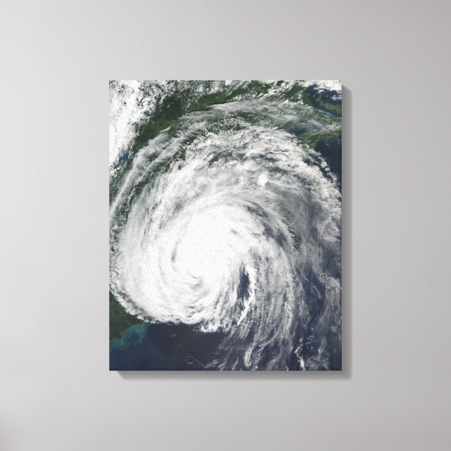 Hurricane Earl off the Mid-Atlantic Canvas Print (Front)