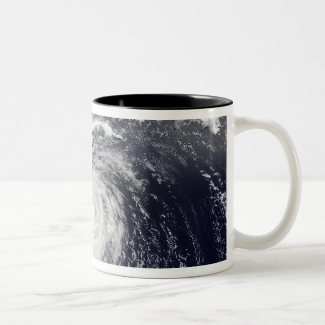 Hurricane Ele Two-Tone Coffee Mug (Right)