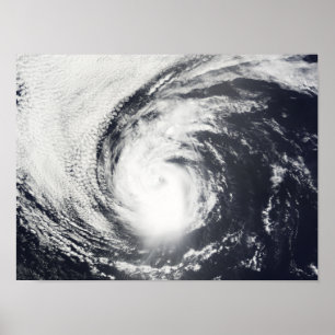 Hurricane Elida Poster