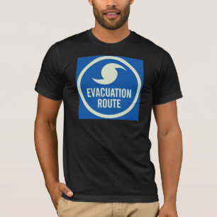 Hurricane Evacuation Route Shirt