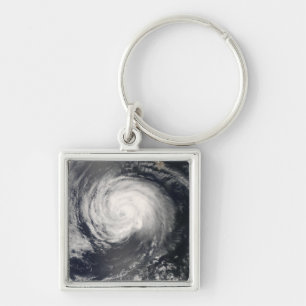 Hurricane Fausto Key Ring