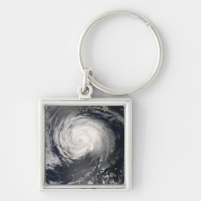 Hurricane Fausto Key Ring (Front)