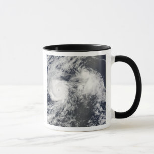 Hurricane Felicia and Storm Enrique east of Haw Mug