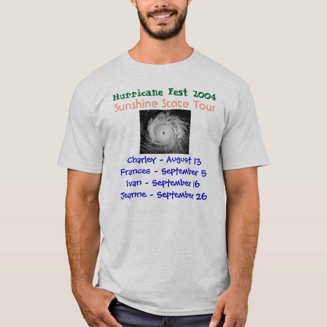 Hurricane Fest 2004 T-Shirt (Front)